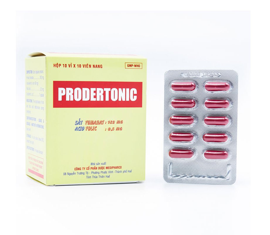 Công dụng thuốc Prodertonic