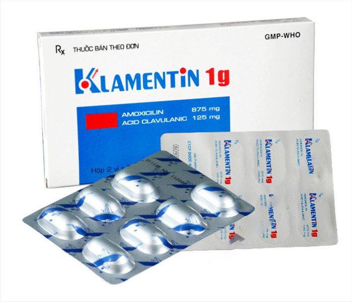 Klamentin 1g là thuốc gì?