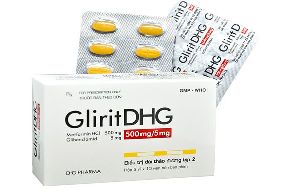 Công dụng thuốc Gliritdhg 500mg/5mg
