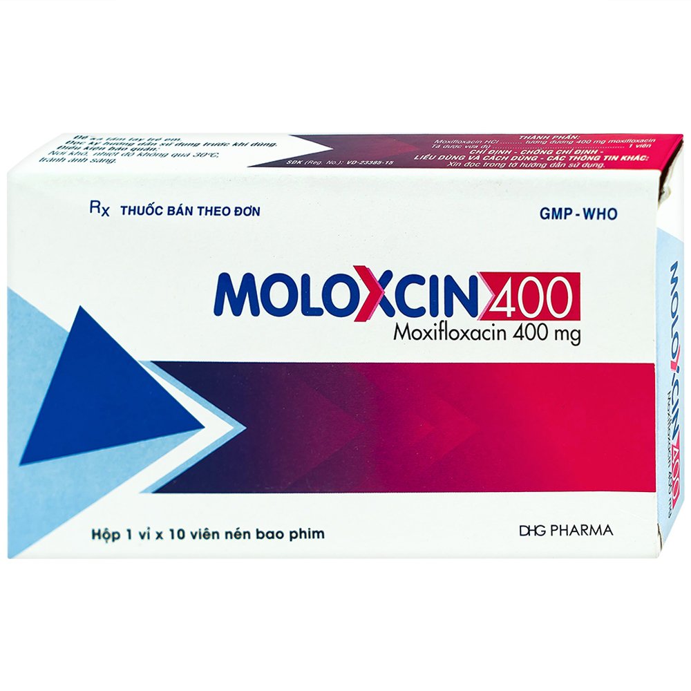 Công dụng thuốc Moloxcin 400