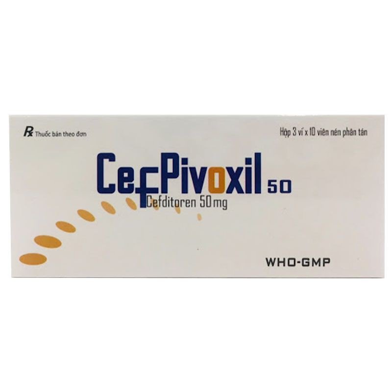 Công dụng thuốc Cefpivoxil 50