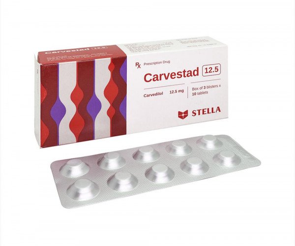 Công dụng thuốc Carvestad 12.5