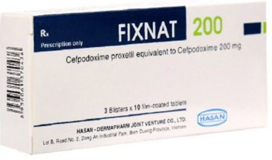 Công dụng thuốc Fixnat 200
