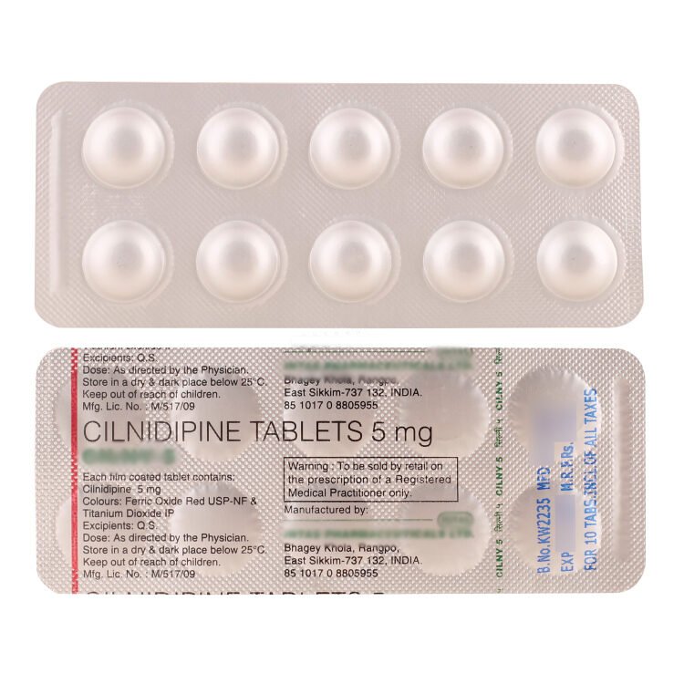 Công dụng thuốc Cilnidipine