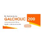 Công dụng của thuốc Galcholic 200