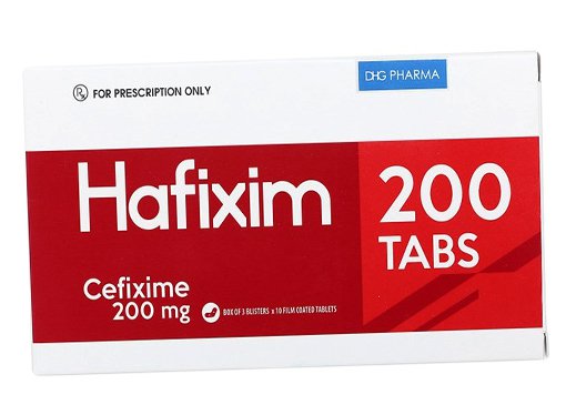 Công dụng thuốc Hafixim 200