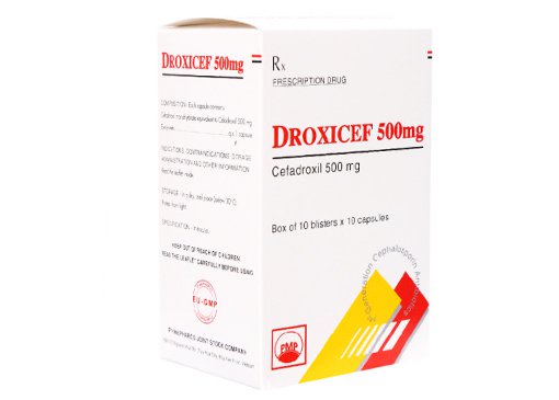 Công dụng thuốc Droxicef 500