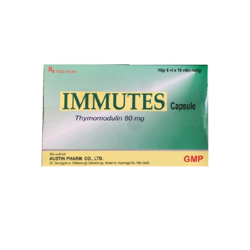 Công dụng thuốc Immutes Capsule