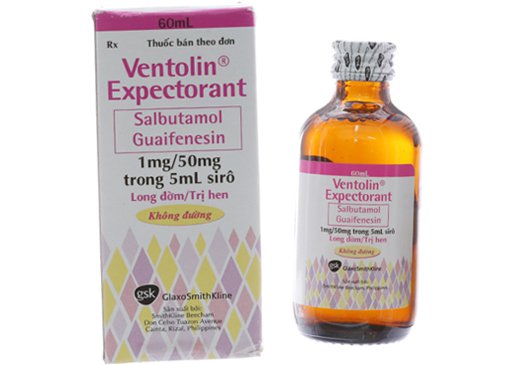 Công dụng thuốc Ventolin Siro