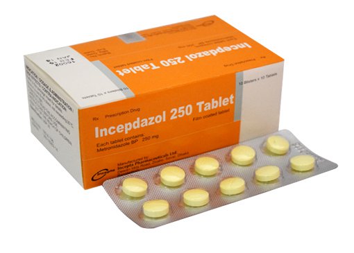 Công dụng thuốc incepdazol