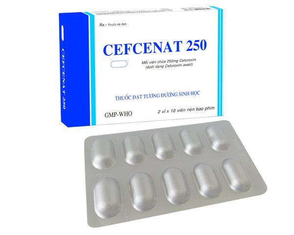 Công dụng thuốc Cefcenat 250