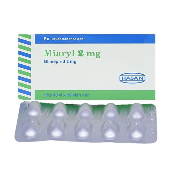 Công dụng thuốc Miaryl 2mg