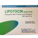 Công dụng thuốc Lipotocin