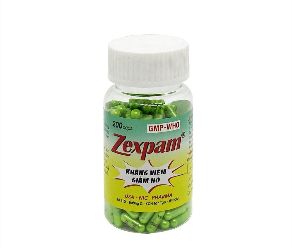 Công dụng thuốc Zexpam