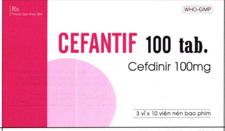 Công dụng thuốc Cefantif 100 Tab