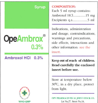 Công dụng thuốc Opeambrox 0,3%