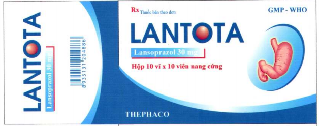 Công dụng thuốc Lantota