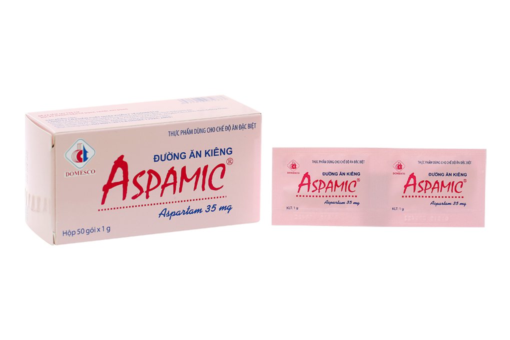 Công dụng của đường ăn kiêng Aspamic