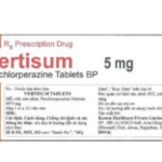 Công dụng của thuốc Vertisum Tablets