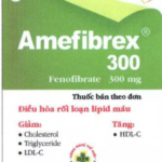 Công dụng thuốc Amefibrex 300