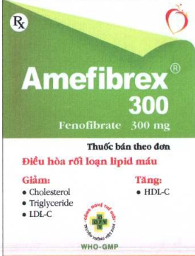 Công dụng thuốc Amefibrex 300