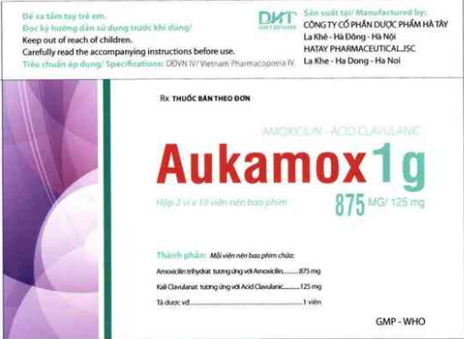 Công dụng thuốc Aukamox 1g