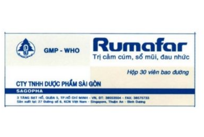 Công dụng thuốc Rumafar