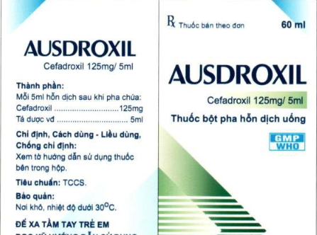 Công dụng thuốc Ausdroxil