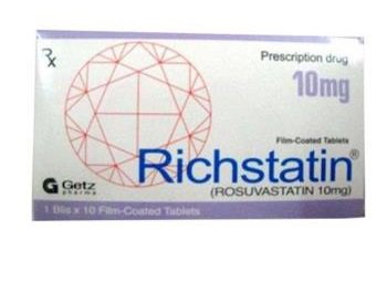 Công dụng thuốc Richstatin 10mg