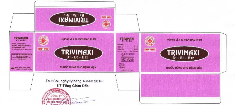 Công dụng thuốc Trivimaxi
