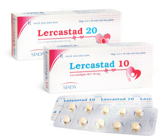 Công dụng thuốc Lercastad 20
